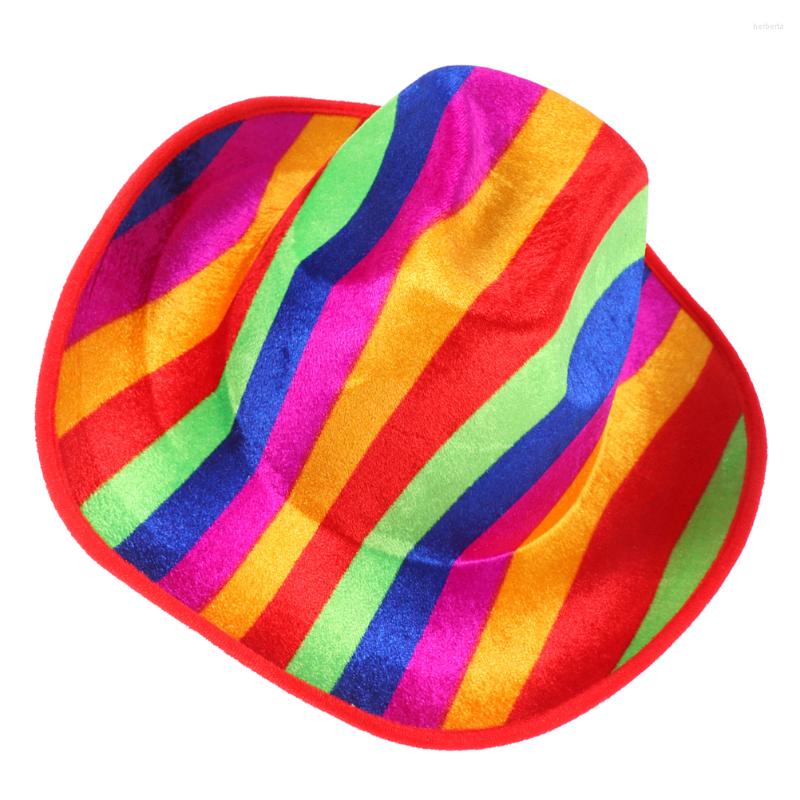 

Bandanas Cowboys Hats Men Cap Vaqueras Para Hombre Sun Womens Western Beach Rainbow