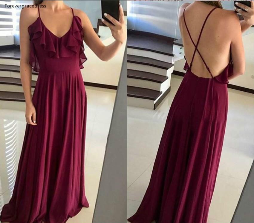 

Party Dresses A Line Prom Dress Burgundy Western Summer Country Garden Formal Guest Maid Of Honor Gown Plus Size, Gold