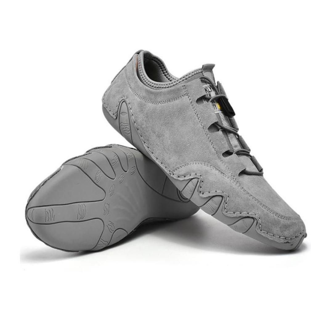 

Business Men Leather Shoes Fashion Formal Dress Breathable Pointed Toe Office luxurys Wedding Shoe Flats Footwear2603813, Khaki