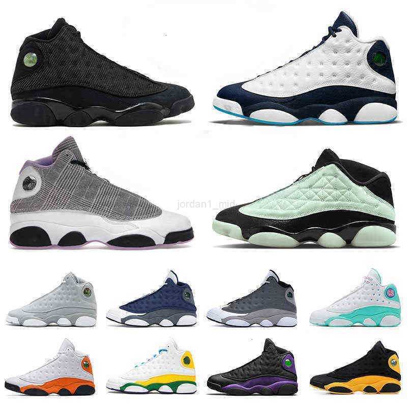 

Wholesale Jumpman 13 13s Original Flint Basketball Shoes Mens Trainers Houndstooth Singles Day Obsidian Atmosphere Grey Sneakers Womens, B9 40-47 olive green