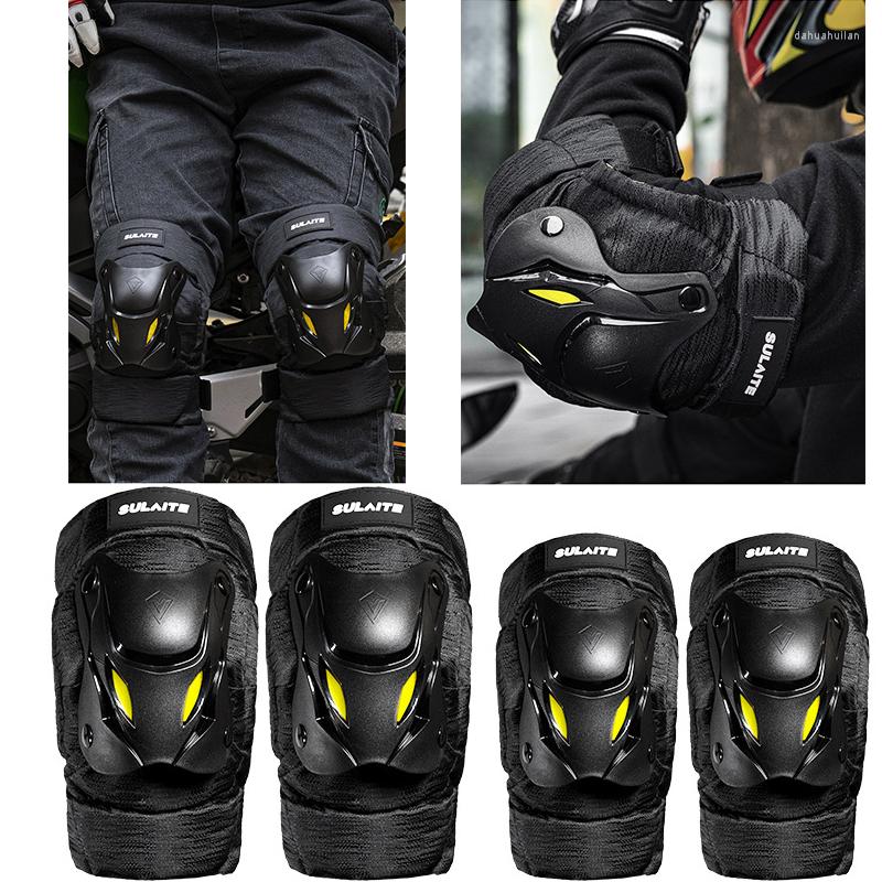 

Knee Pads SULAITE Winter Skateboard Elbow Windproof Coldproof Warm Kneepad Guard Protector Off-Road Racing Protective Gear, Elbow pads