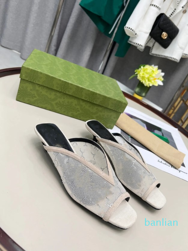 

2023 designer Men's Women's Slippers Sandals Shoes Slide Summer Fashion Wide Flat Flip Flops With Box Size, 05