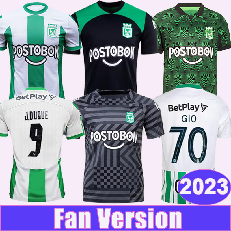

2023 Atletico Nacional ANDRADE Men Soccer Jerseys BARRERA AGUILAR J.DUQUE J.BARRERA Home Away 3rd Training Wear Shirt Short Sleeves Adult Uniforms, Qm130013 2023 training wear no patch