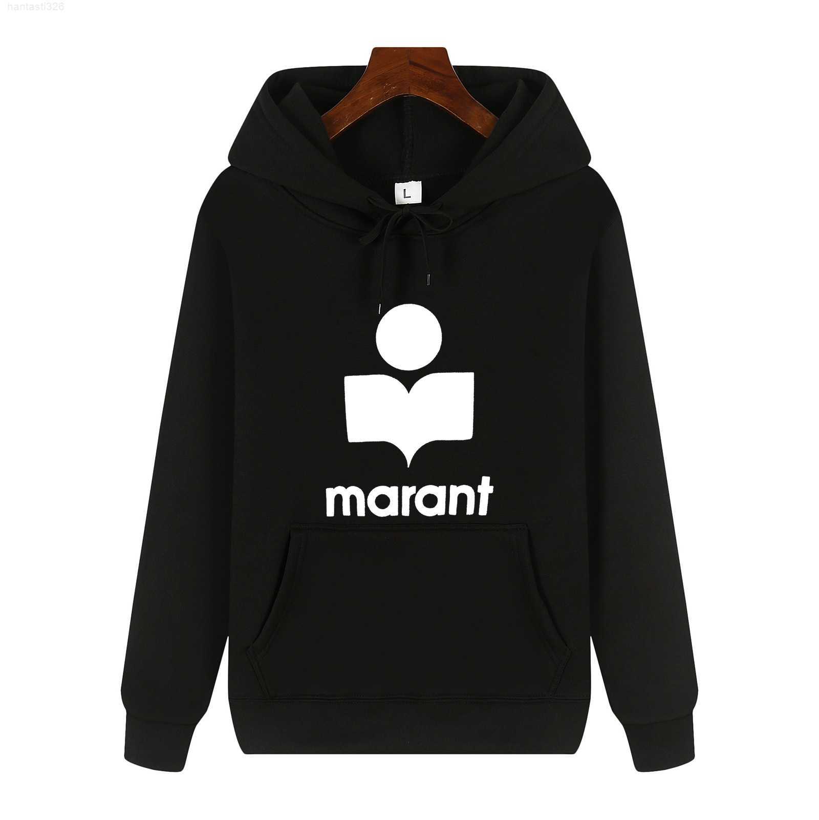 

Isabel Marant Spring and Autumn New Men's and Women's Marant Fashion Letter Print Hat Personalized Casual Long Sleeve Sweater Multi Color02, 14