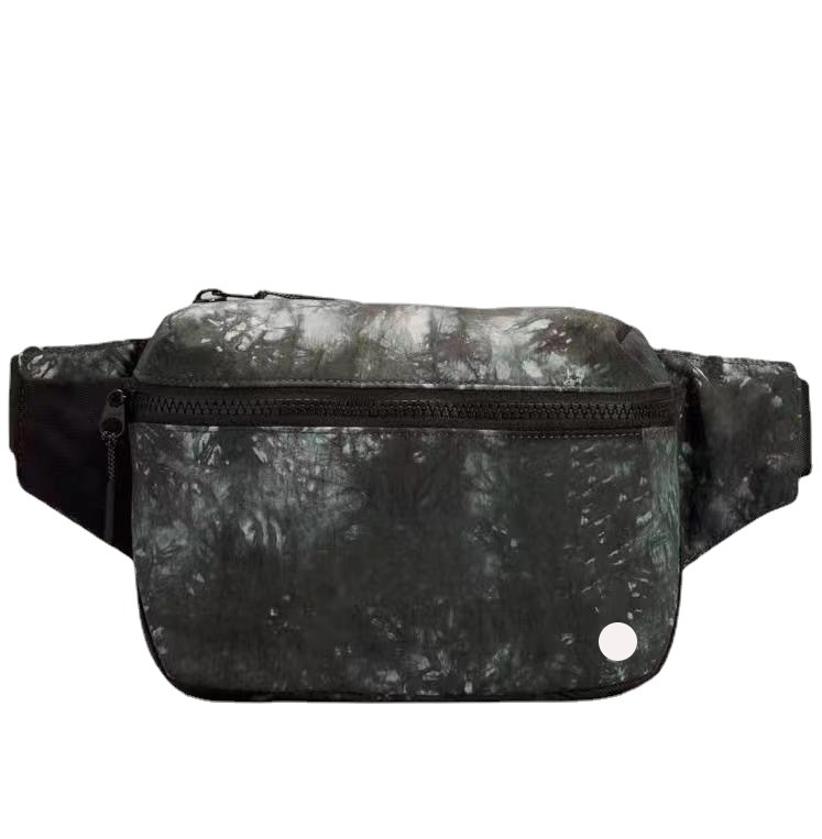 

New Lu Yoga Camouflage Belt Bag Official Models Ladies Sports Waist Bag Outdoor Menger Chest 1l Capacity Lululemens with Brand