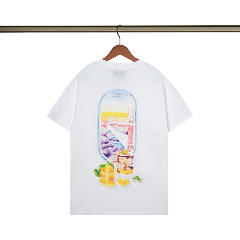 

Casa T Shirt Men Tees Apparel Tops Man S Casual Chest Letter Shirt Luxury Tshirts 3KF5D