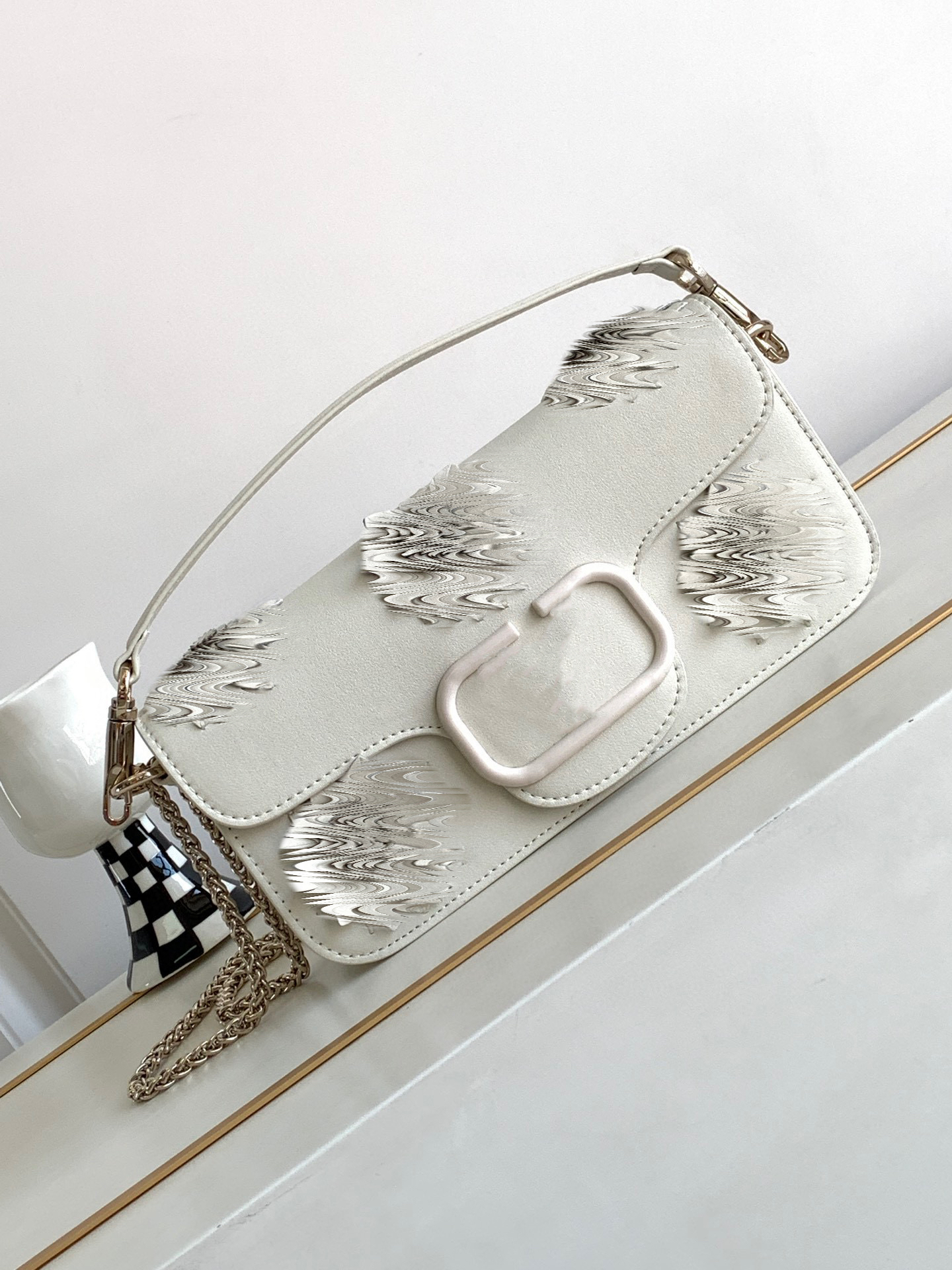 

7A Fashion Loco V Logo Shoulder Bag Chain Women Large Capacity 3D Flower Classic Flip Bag Plaid Metal Buckle Leather Bag Body Handle Designer Bag ID luxury_bag1588, Green