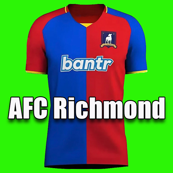 

23 24 AFC Richmond soccer Jerseys KENT TARTT ROJAS 2023 2024 football shirt Kit OBISANYA MONTLAUR GOODMAN jersey uniforms