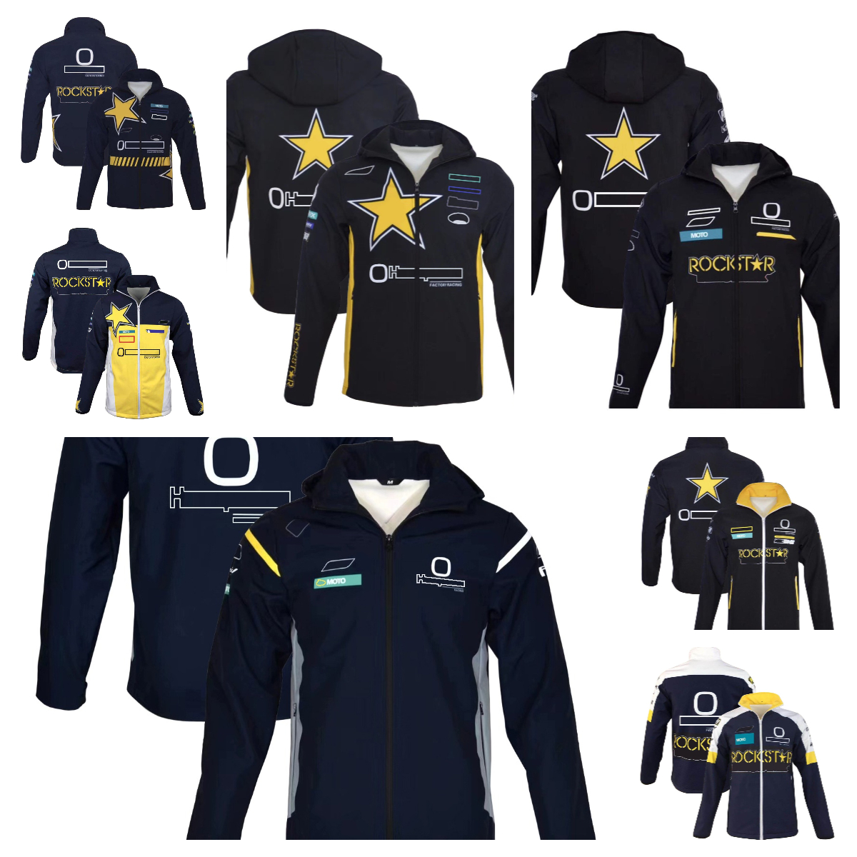 Nouveau manteau de pull de chevalier de moto de course en plein air coupe-vent et résistant aux chutes vêtements d'équitation de cross-country éq