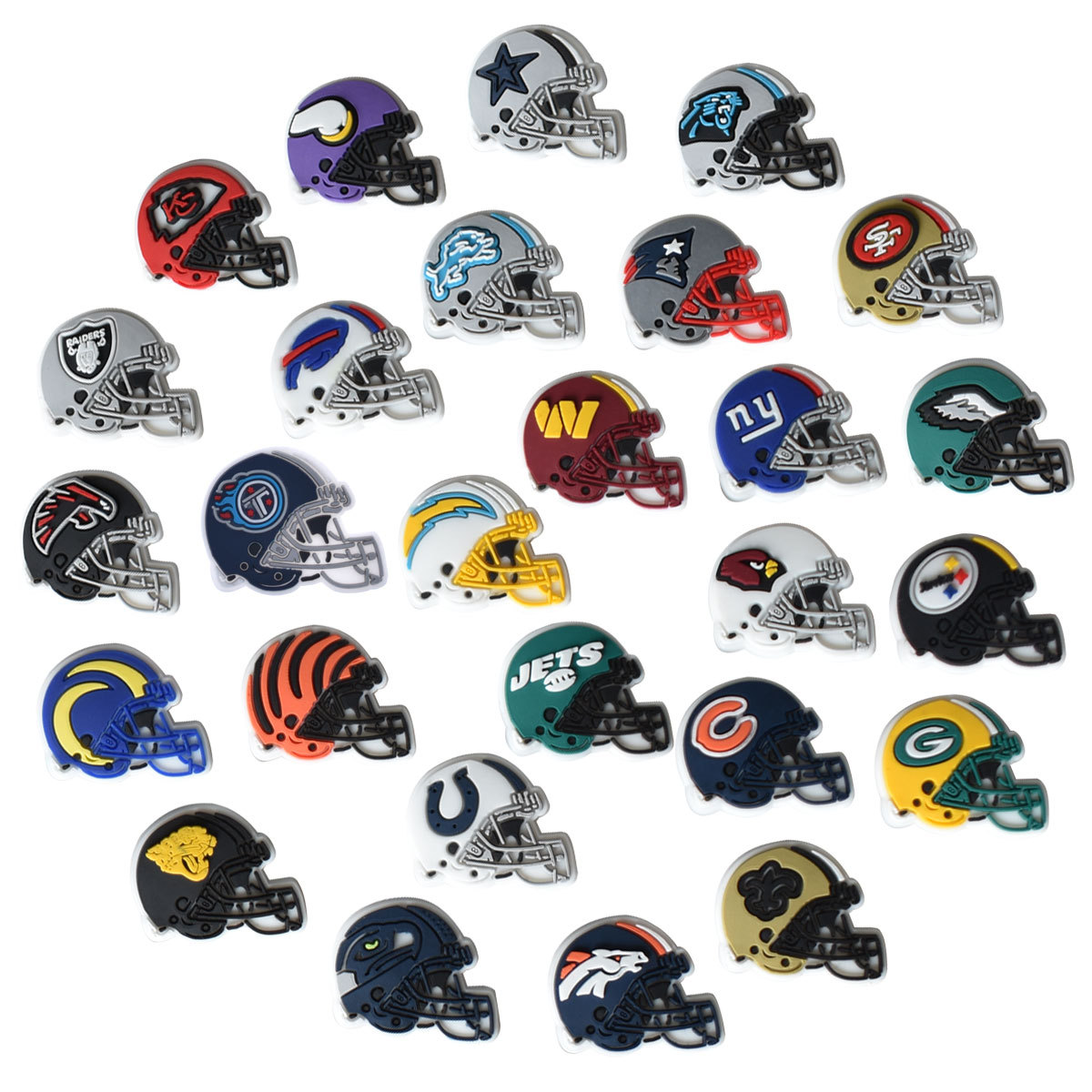 

Sport Team Shoe Charms Decoration Buckle Jibbitz for Croc Charms Clog Pins