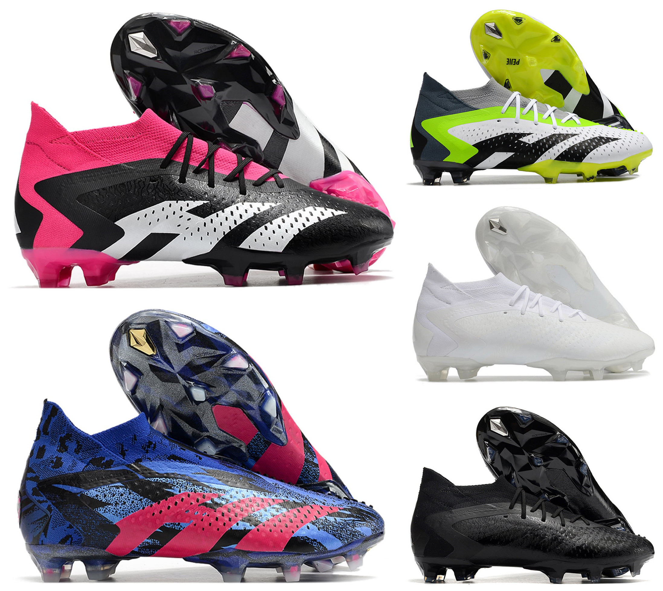 

Soccer Football Shoes Predator Accuracy.1 FG FG BOOTS Lace-Up Mens Boys Cleats Boots High Ankle Size 39-45, 1 accuracy.1 fg