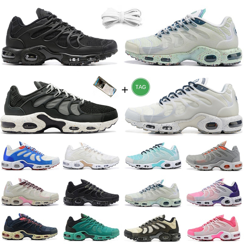 

Tn Terrascape Plus Mens Running Shoes Triple White Black Gold Rose Pink Mint Green Foam Smoke Grey Men Women Trainers Sports Sneakers Sneaker tns Platform Shoe, Color#8