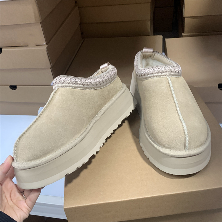 australia boots women tasman ug boot slippers mini platform boot tazz Mustard Seed snow boot Warm Australian fur slides designer boots woman with-image-899127568