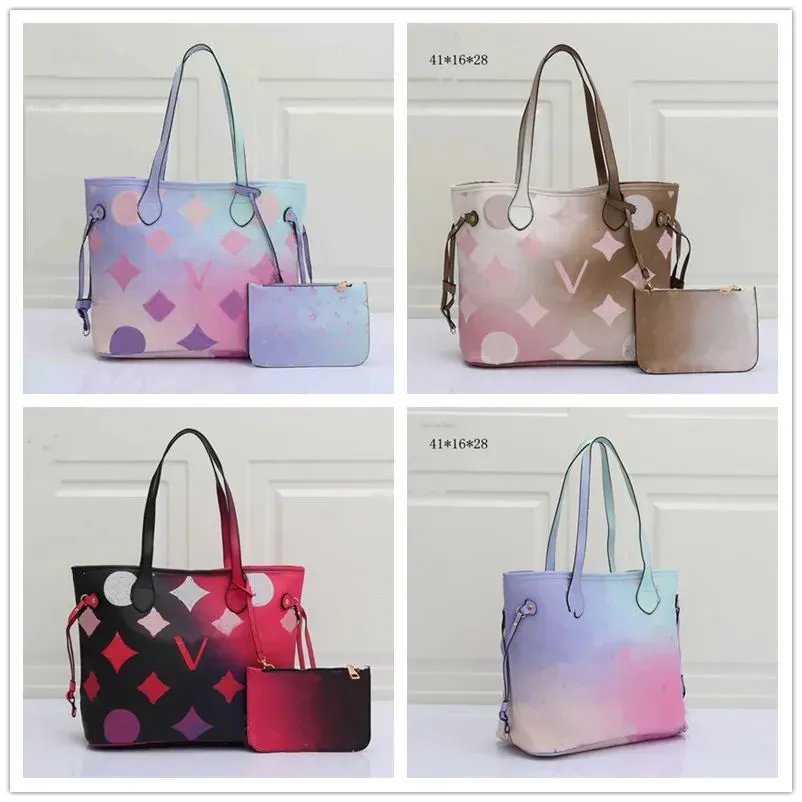 

Fashion Designer Bag Women crossbody Shoulder bag famous brand lady 40156 Handbag Purse top quality Leather large capacity tote bag classic Clutch purse L01, Pink
