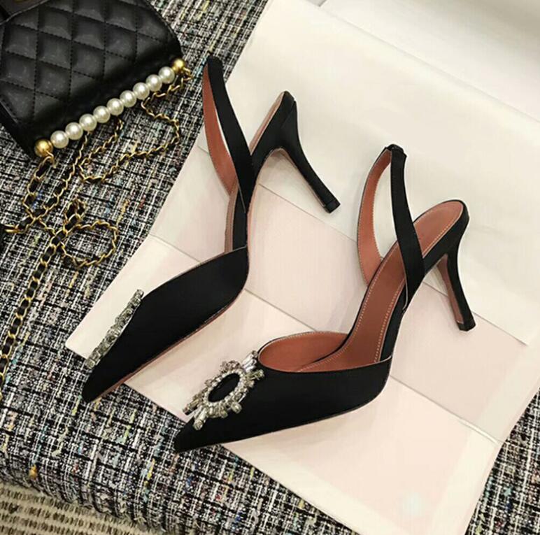 

So Kate Women High Heels Shoes Luxury Brand Red Shiny Bottoms Pointed Toe Shoes Classics 8cm 10cm 12cm Thin Heel Lady Wedding Shoe Plus Size 34, 19