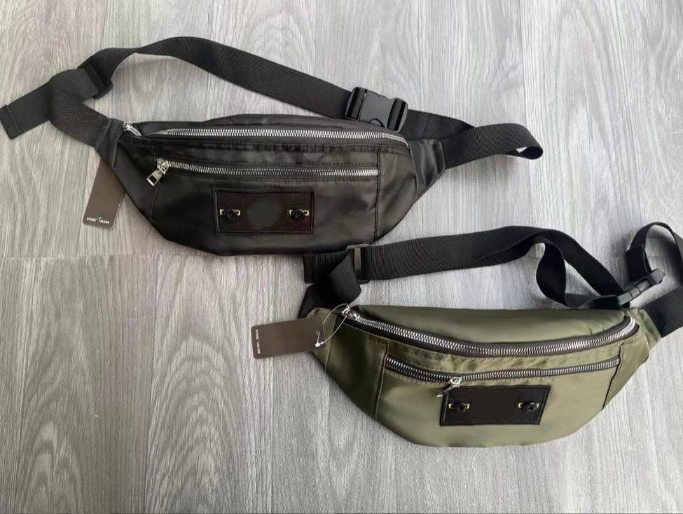 

Luxury lu fanny pack everywhere belt Bag designer bum chest yoga bag bumbag nylon Womens mens outdoor Fleece Shoulder Crossbody Waist Bags with brand logo Handbag, Army green