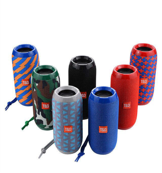 

TG117 Fabric Portable Wireless Bluetooth Speaker Outdoor Waterproof Mini with TF aloudspeak soundbox