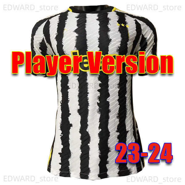 

22 23 Juventus soccer jerseys VLAHOVIC MILIK 2023 2024 home POGBA CHIESA BONUCCI DANILO LOCATELLI CUADRADO KEAN football shirts kit DI MARIA men kids sets uniforms