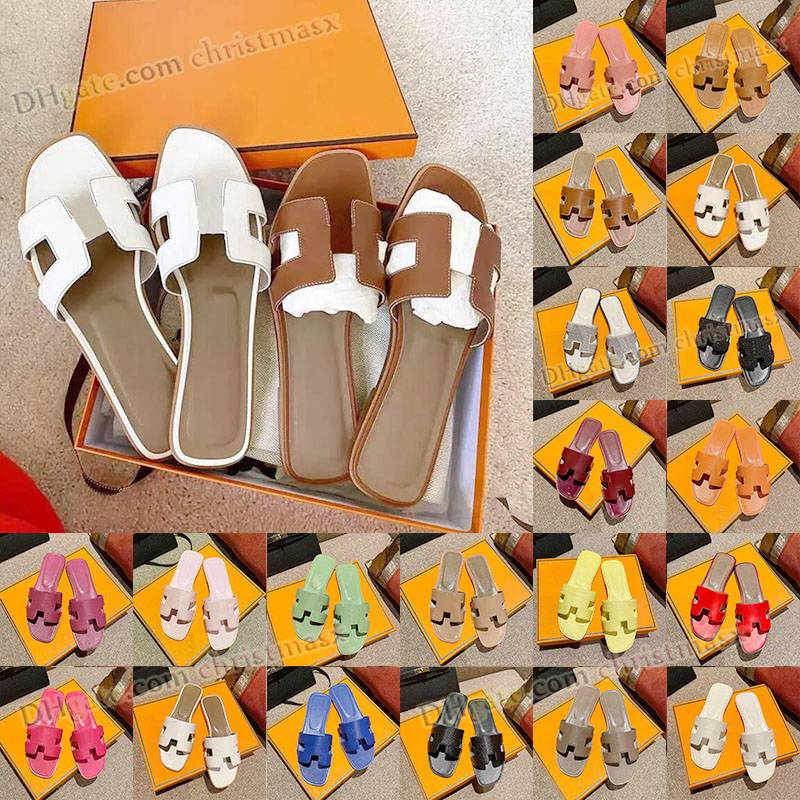 

2023 H Sandales Famous Designer Sandals Genuine Leather For Women Slippers Luxury Flat Coach Slides Summer Chypre Sandal Wedges Oran Slipper D-H-gate Beach Shoe Croc, 29