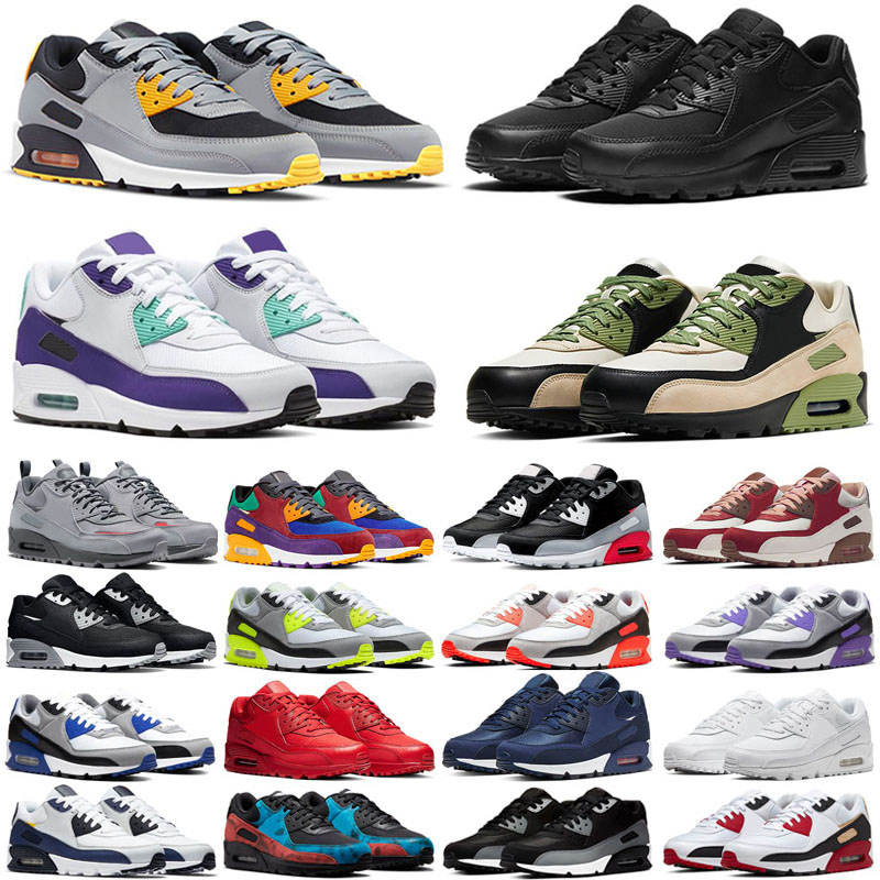 

Designer 90S Running shoes Triple men women platform sneakers Black White Beige Dark Grey Orange Green Rust Pink mens sports trainers Walking Eur 36-45