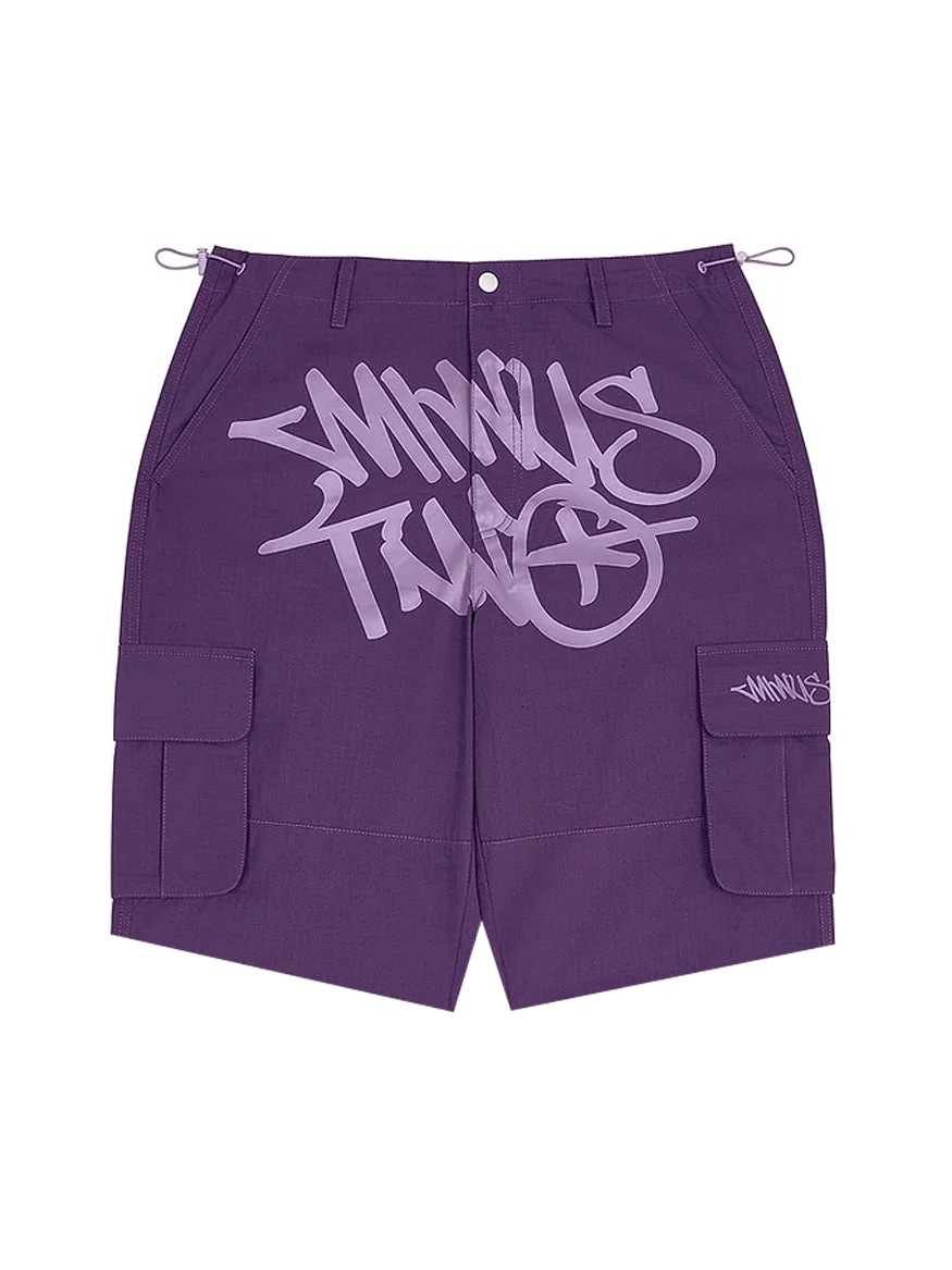 

Men's Cargo Shorts Minus Two Y2k Summer Streetwear Casual Wide Leg Short Pants Hip Hop Track Clothes Women's Sweatwear It23