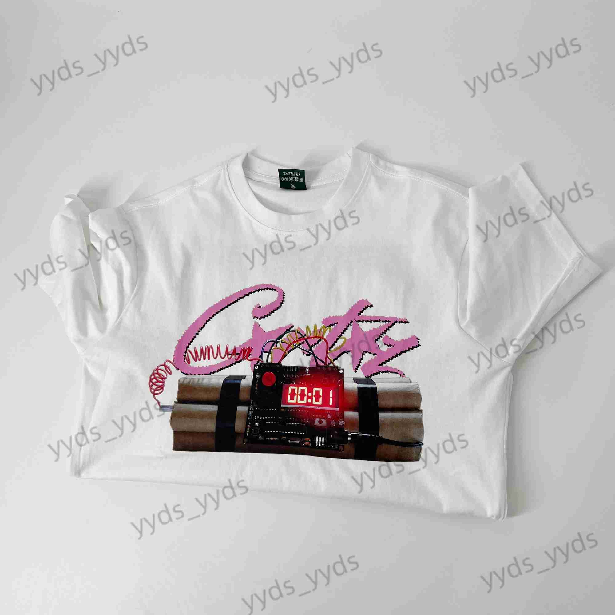 

Men' T-Shirts No Time 4 LUV Corteiz Tee Round Neck Loose Fitting Cotton Summer Short Sleeved T230421, Slowthai