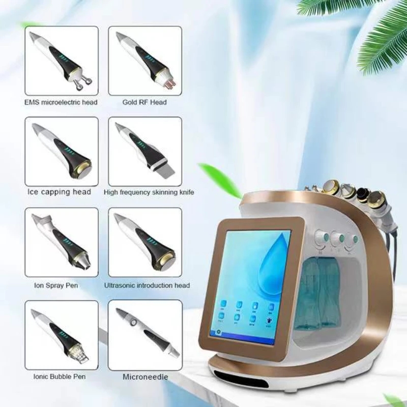 

Cleaning Tools & Accessories Water Dermabrasion Oxygen Ice Blue Hydrafacial Machine 2022 New Arrival Smart Jet Aqua Peel Small Bubble Skin Cleansing Device
