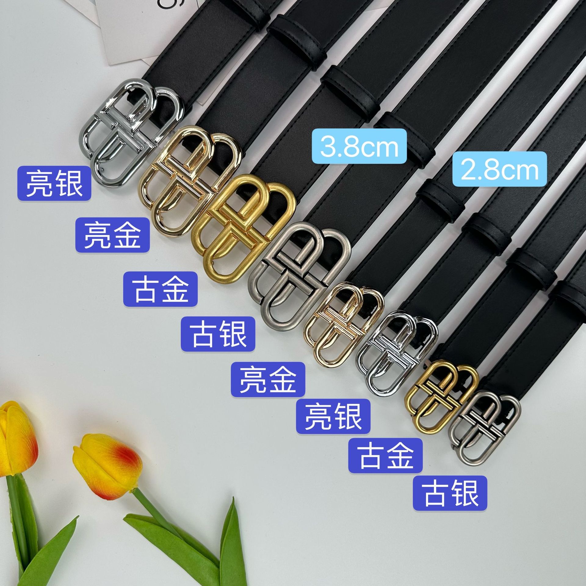 Classic Men's and Women's Belts Casual Belt Luxury Belt-image-922513740