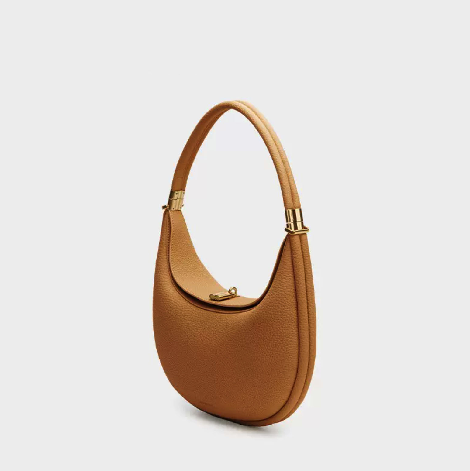 

Moon bend bag design crescent bag trend new one-shoulder armpit bag, White