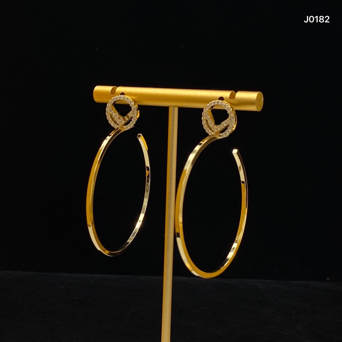 

Circle Designer Hoop Earrings Pendant Pendant Light Gold Earrings Women's Fashion Jewelry Men's Gift Studs Hoop Earrings