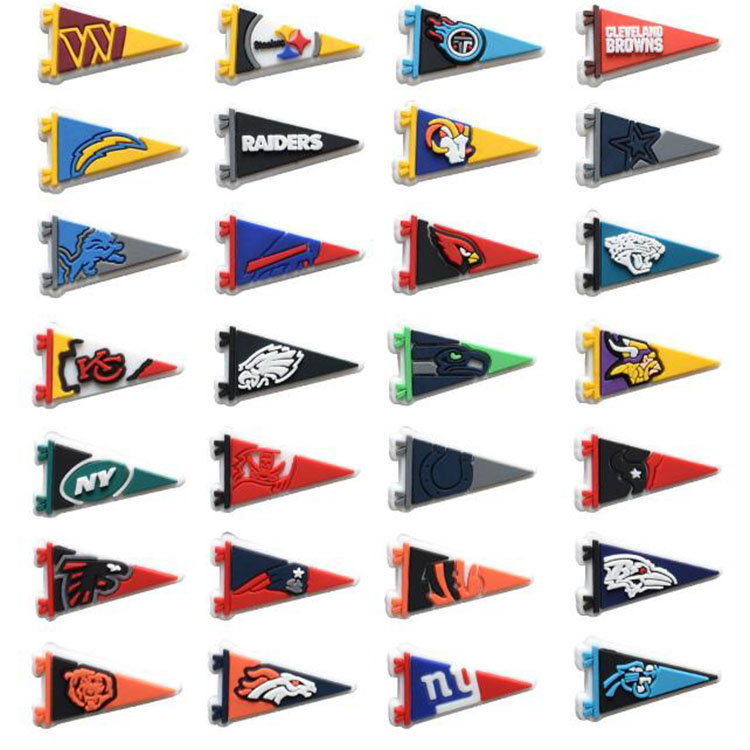 

new 100pcs pvc croc charms fashion shoe part accessories clog charms wristband decoration buckle gift