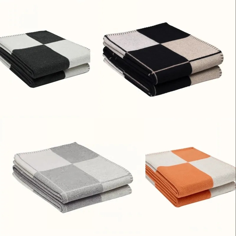 

Letter Blanket Soft Wool Scarf Shawl Portable Warm Plaid Sofa Bed Fleece Spring Autumn Women Throw Blankets