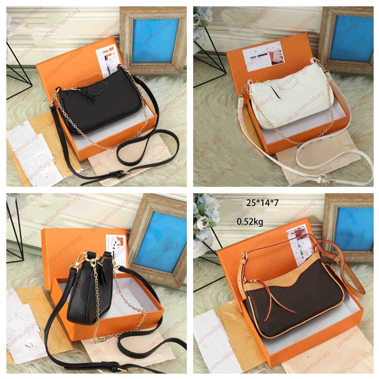 

Women bag Easy Pouch On Strap handbag Pochette Ophidia Shoulder crossbody chain bags Luxurious leather Letter embossing messenger wallet underarm purse M81066, White size:21*14*5cm