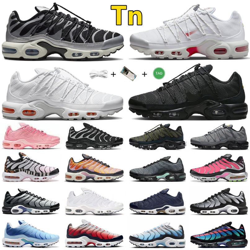

2023 tn plus running shoes tns sneakers sneaker Toggle Lacing Utility Triple White Red Black Grey Reflective Football Federation Men Women Trainers Shoe Chaussure, Color#42