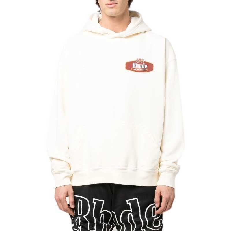 

Designer Clothing Hoodies Sweatshirts Early Autumn 2022 New Rhude Fashion High Street Alphabet Print Loose Casual Versatile Hooded Sweater Men Women, Shipping fee