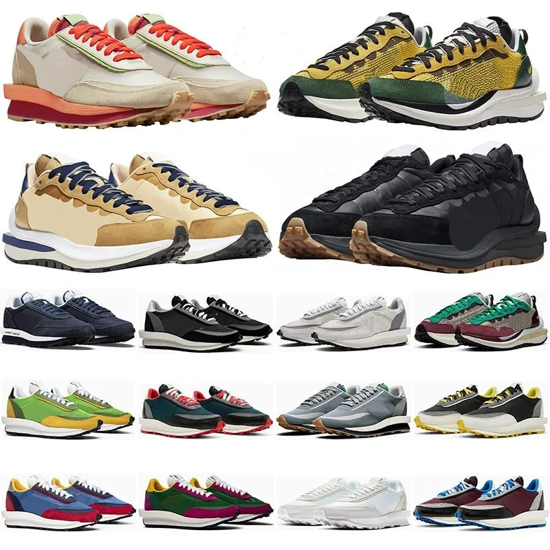 

Sacais Vaporwaffle Waffle Mens Running Shoes Pegasus Fragment Undercover LDWaffle Blazer Pure Platinum Sail White Nylon Men Women Vapor waffleTrainers Sports, Brown