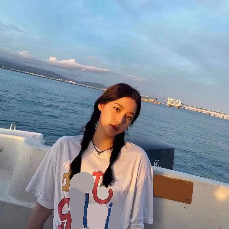 

Men T-shirt Unisex Gall Dep Cotton Fashion Designer Casual Same Rainbow Letter Holiday Women Loose Lovers Short Sleeve Round Neck Oversi 4ehw, White