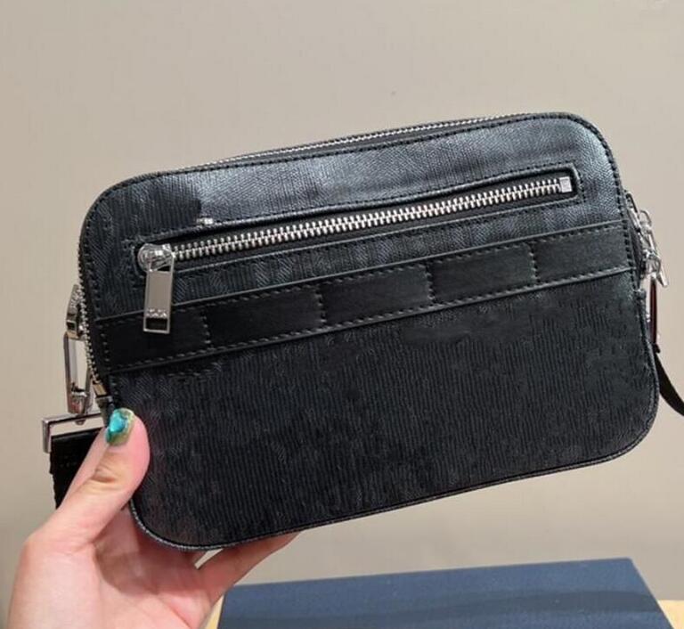 

2023 ASD unisex homme camera messenger bag with original box shoulder bags wallet handbag designer coin purse high quality backpack, Black