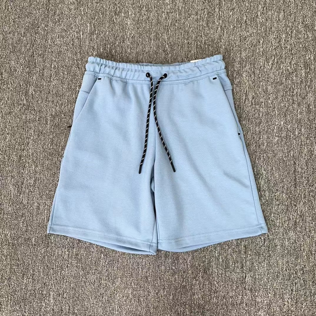 

tech fleeces mens womens designers short letter printing strip webbing casual hoodies tracksuits clothes summer beach clothing techfleeces shorts DHNK