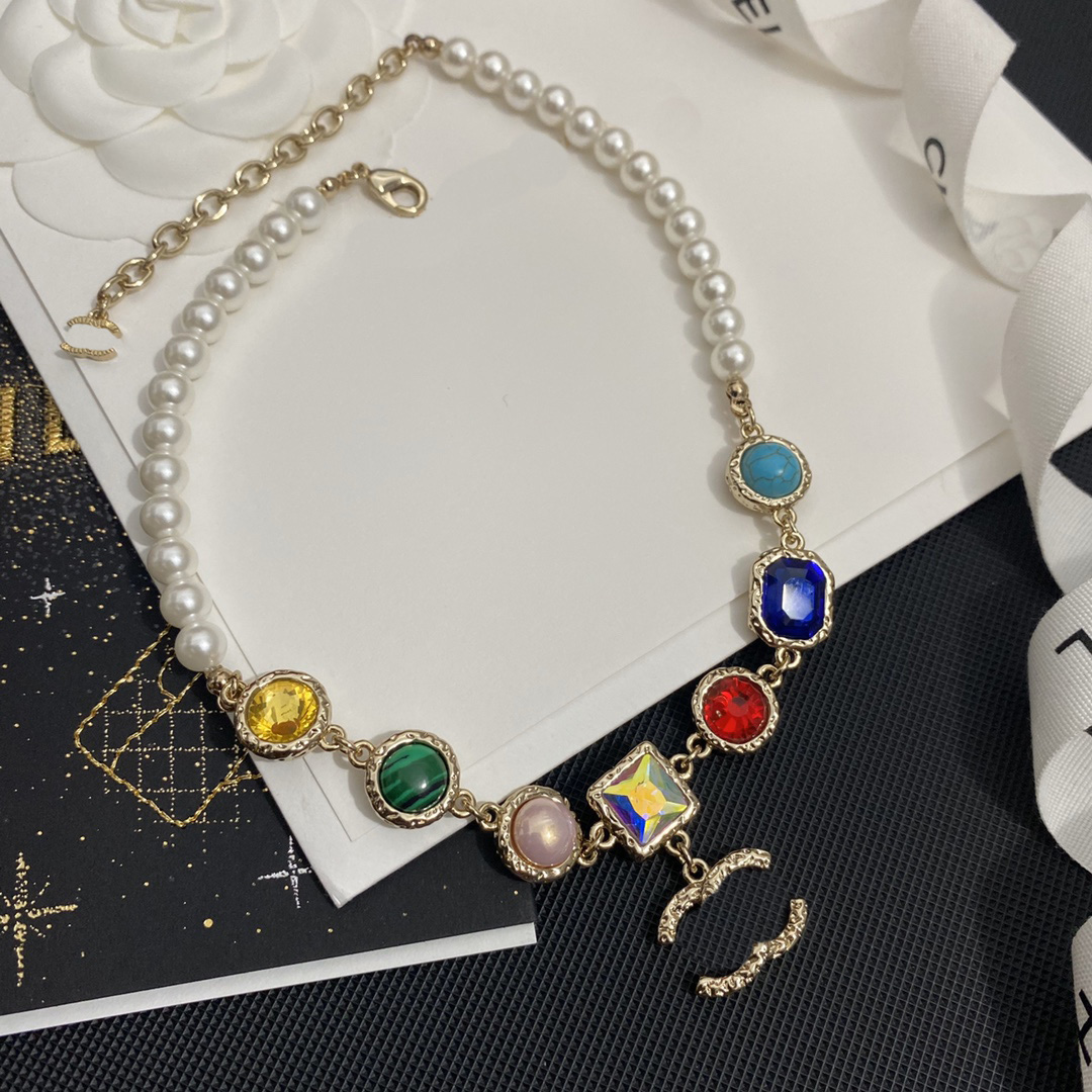 

Chokers Designer Necklace Choker Chain have Stamp Matte Gold Letter Pendants Statement Fashion Womens Necklace Wedding Jewelry Accessories 31+7cm