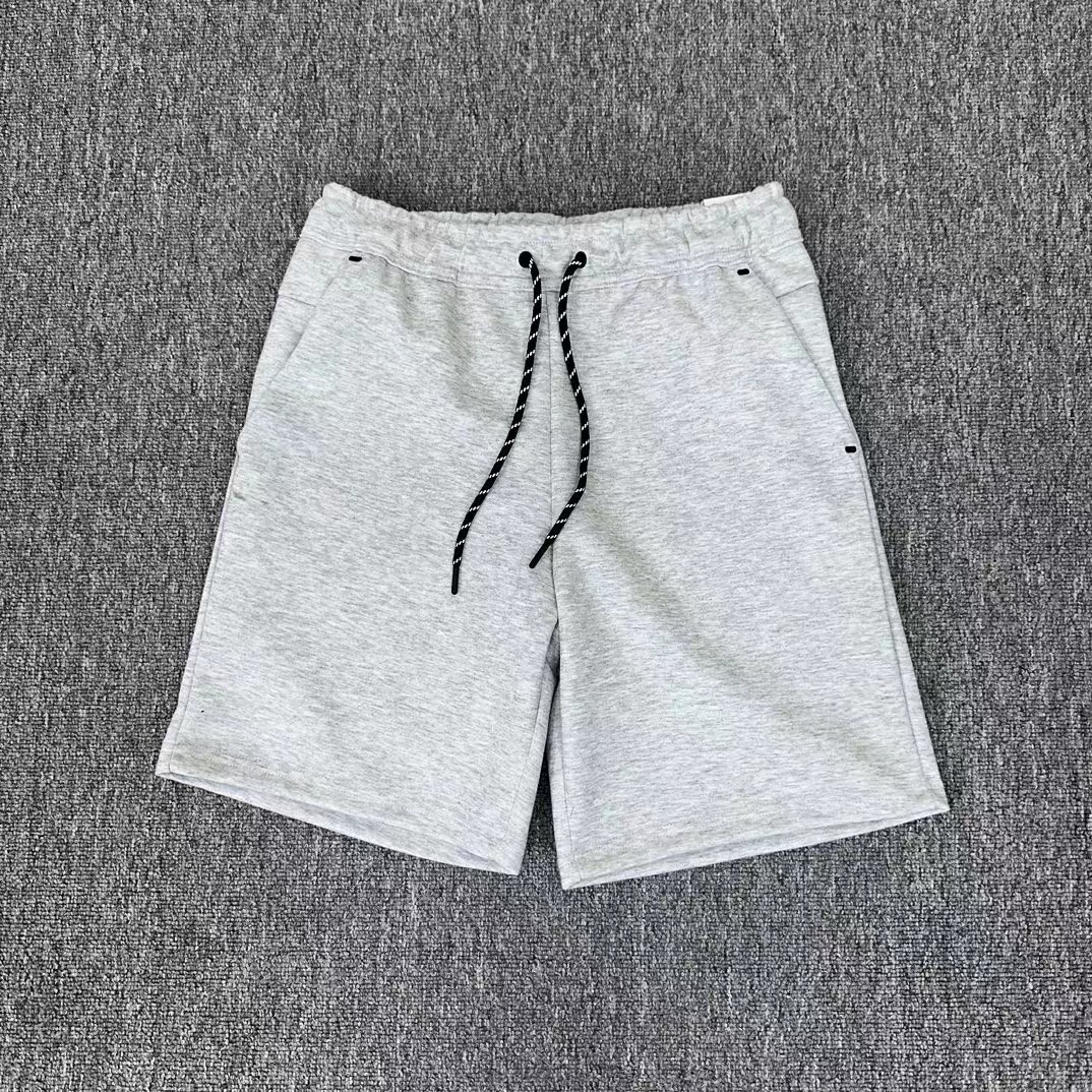 

tech fleeces mens womens designers short letter printing strip webbing casual hoodies tracksuits clothes summer beach clothing techfleeces shorts 8516