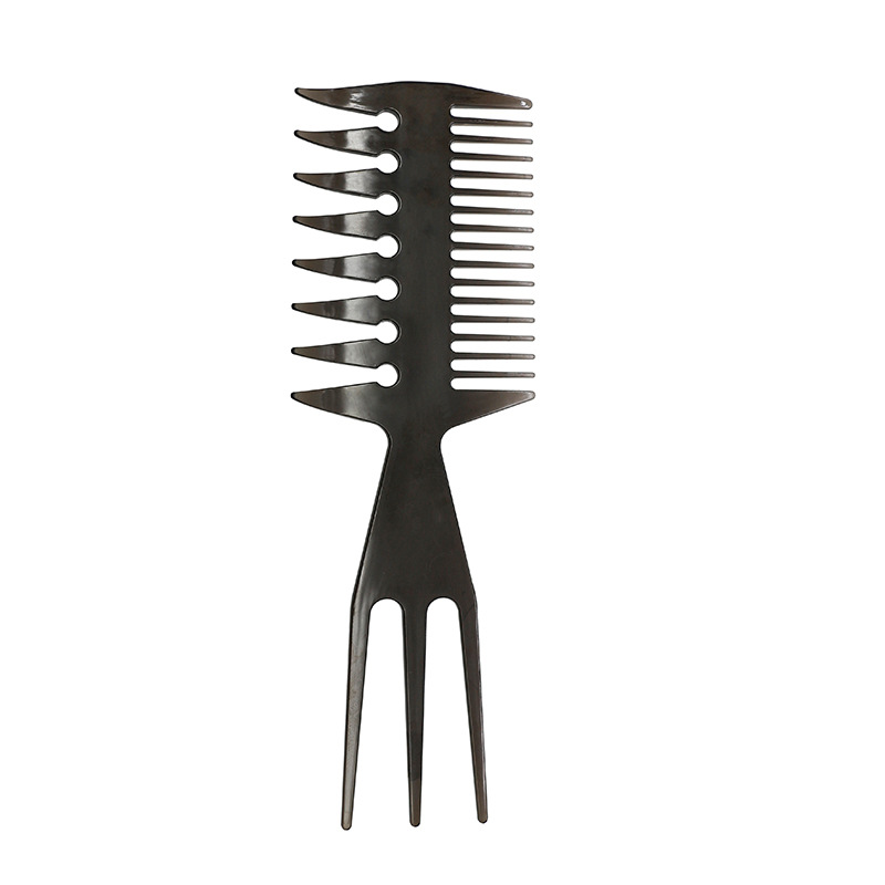 

styling hair brush oil comb Retro head wide tooth Men's beard Barber Brushes tools Paddle Massage Round Detangling