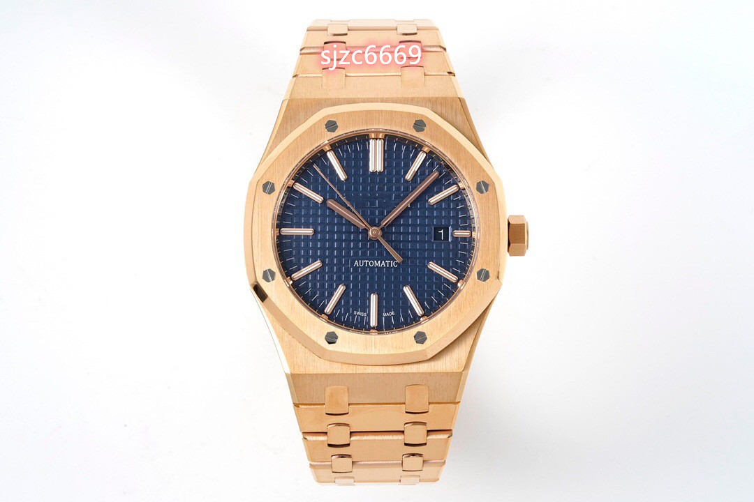 

APSF 15400 V3 version is 41mm diameter 9.8mm in thickness with a 3120 integrated movement sapphire glass mirror steel case with polished and brushed strap, As shown