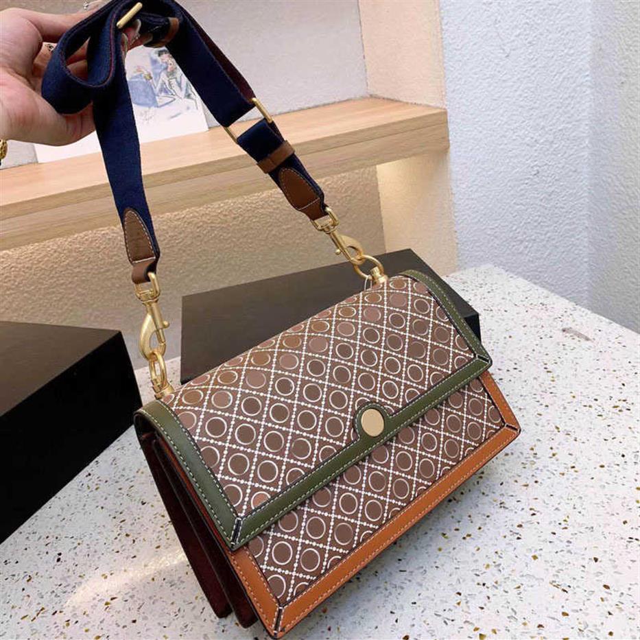 

Torys Bag shoulder bag handbag designer Square Crossbody Bags women Classic Printed Luxury Messenger Lady Purse Totes Wide Strap 2297W, Tbbag khaki