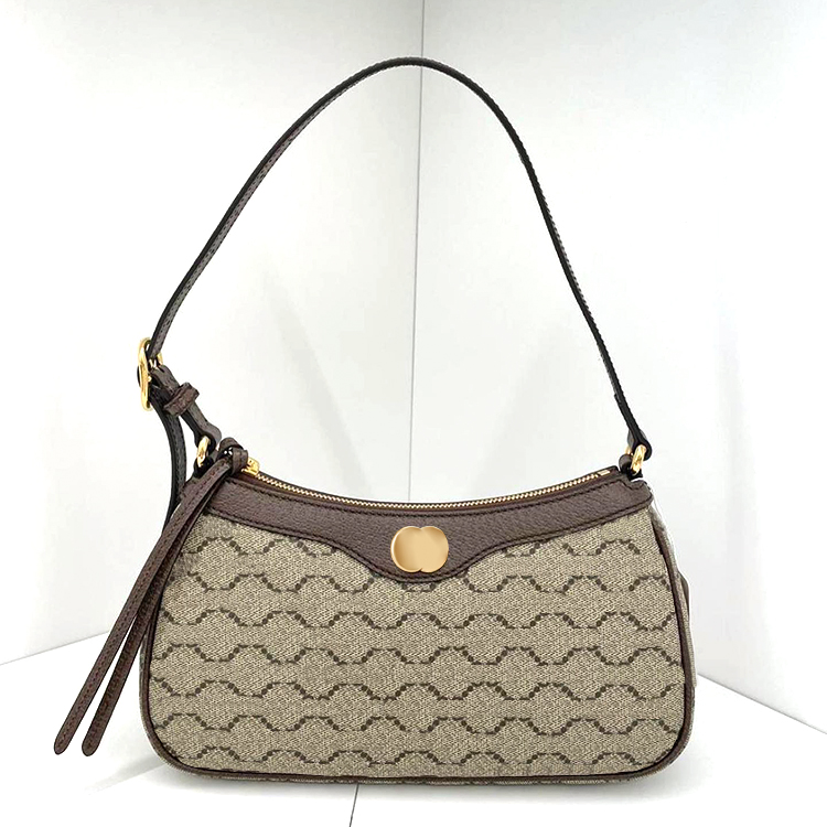 

underarm ophidia Double G logo clutch bag envelope purse Woman man Genuine Leather Crossbody the pouch Bag Luxury Designer fashion tote handbag chain Shoulder bags, 2-brown