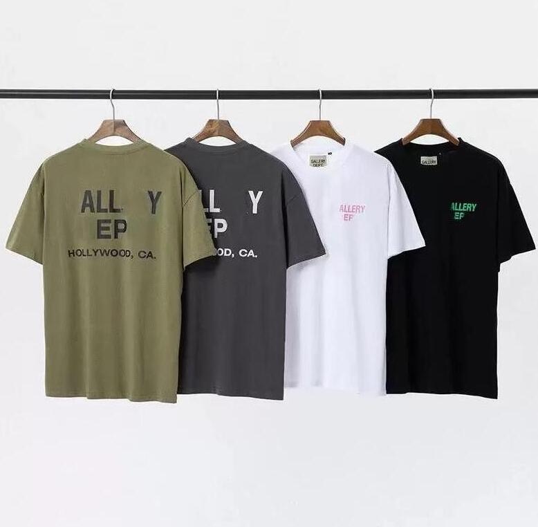 

2023 New Tees Galleryse Depts T Shirts Mens Womens Designer T-shirts Galleryes Depts Cottons Tops Man  Casual Shirt Luxurys Clothing Street Shorts Sleeve Clothes, Q1111