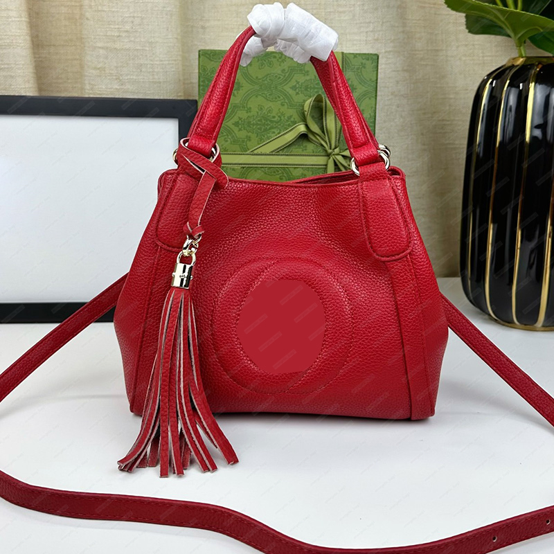 

GGity Package Shopping Bag Genuine Leather Tote Bags Women Luxurys Designers Handbag Purse Classic Letter Shoulder Bag with Tassel Crossbody Bags Clutch Handbag, 21x20x11cm-6