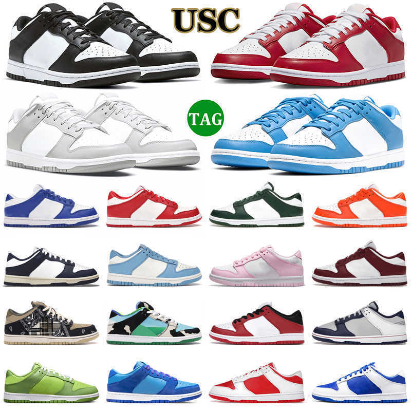 

Designer Dunks Men Women Lows Running Shoes White Black Panda UNC Grey Fog Triple Pink Varsity Green Apple USC Mens Trainers Outdoor, 30