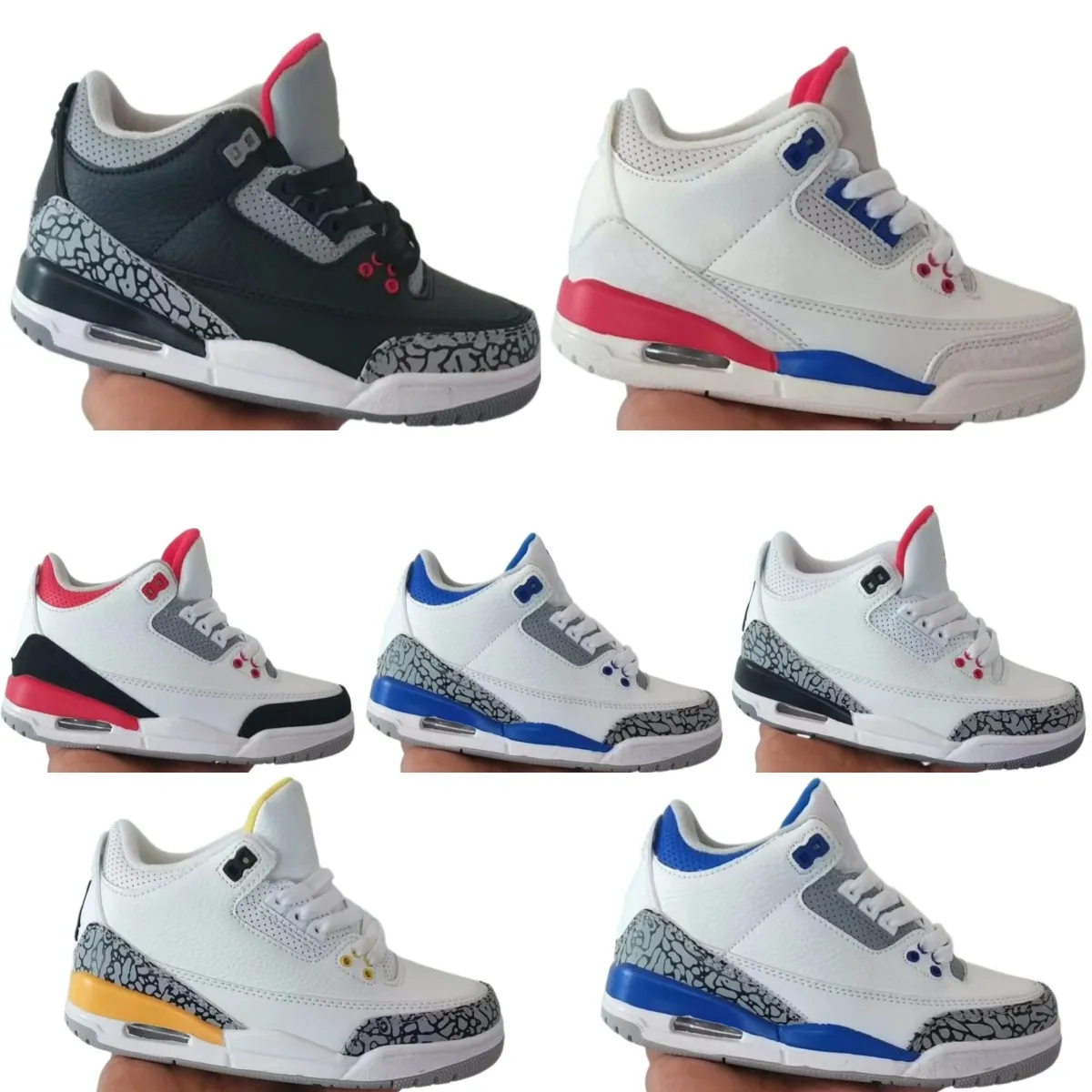 

Kids Shoes 3s Baskeball 3 Sneakers Toddlers Runner Shoe Girls High Designer Kid Boys Youth Outdoor Athletic Sneaker Iii Infants Children Spo