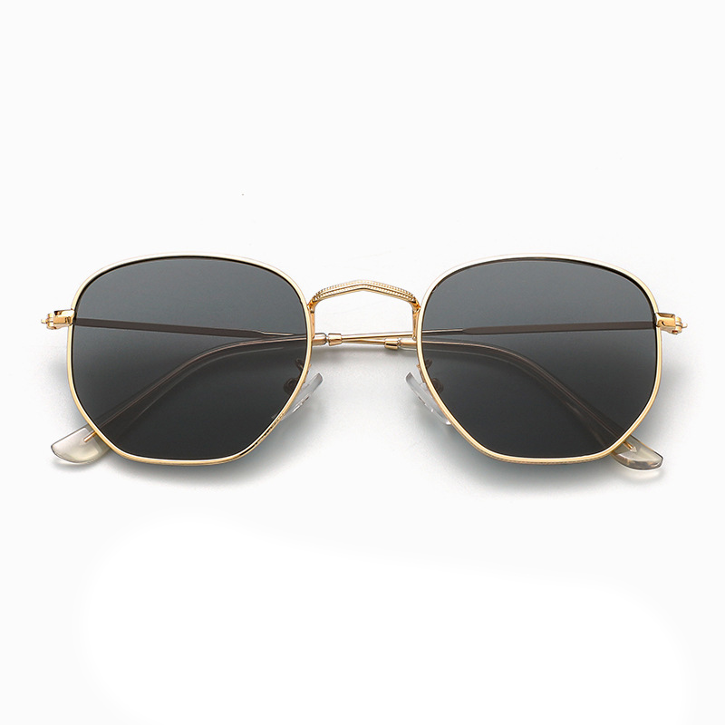 

designer sunglasses for women Men Women Polarized Sunglasses Small Square Polarized Sunglasses for Men and Women Polygon Mirrored Lens